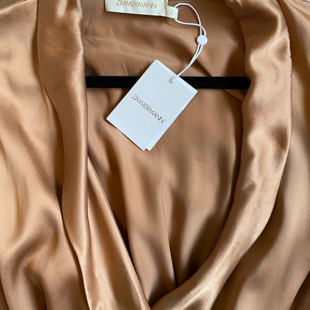 Zimmerman wrap dress biscuit size 2
